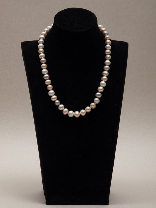 Collar Perlas Caramelo S