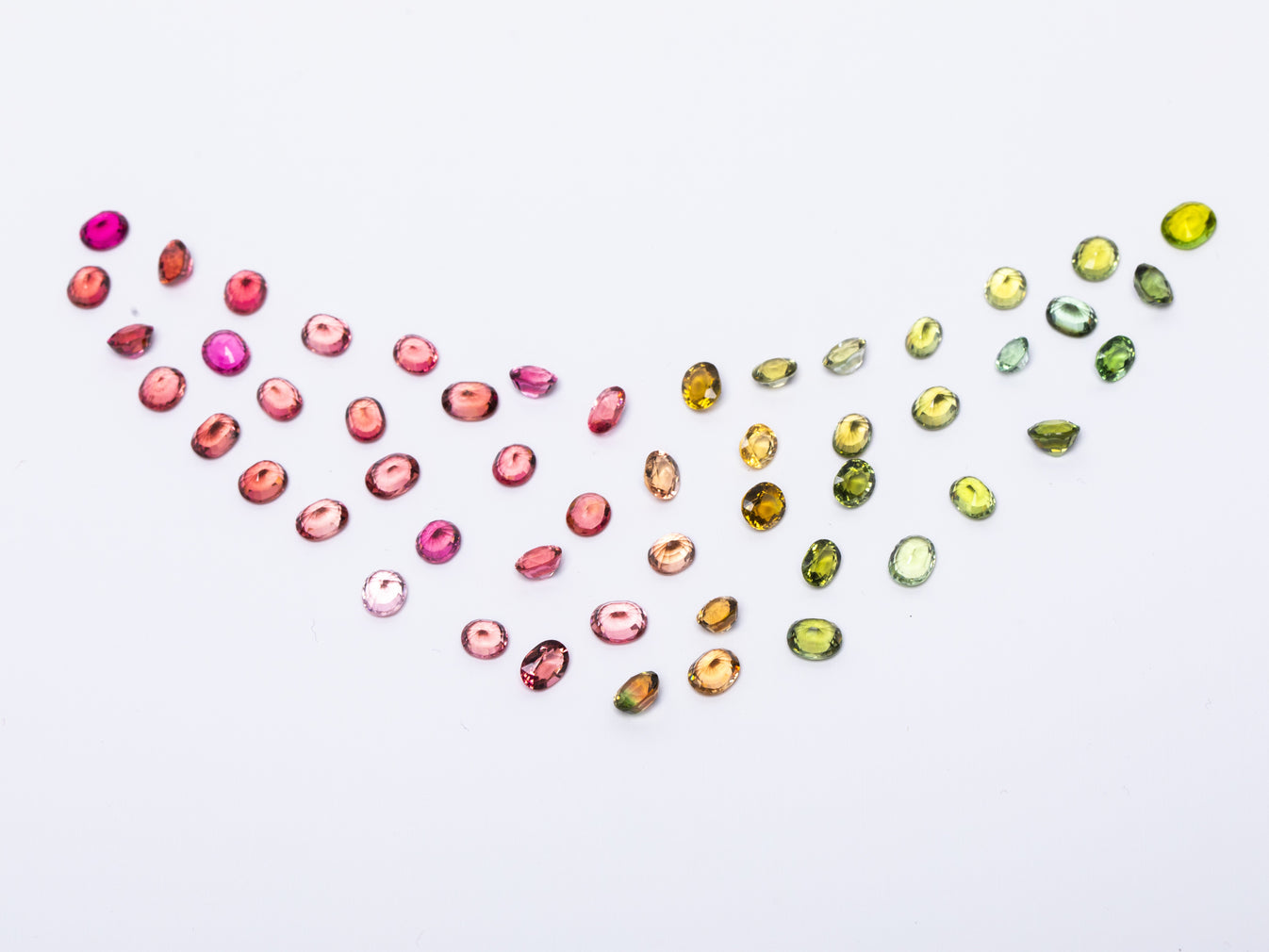 Cristales de colores naturales en ChinChue Studio